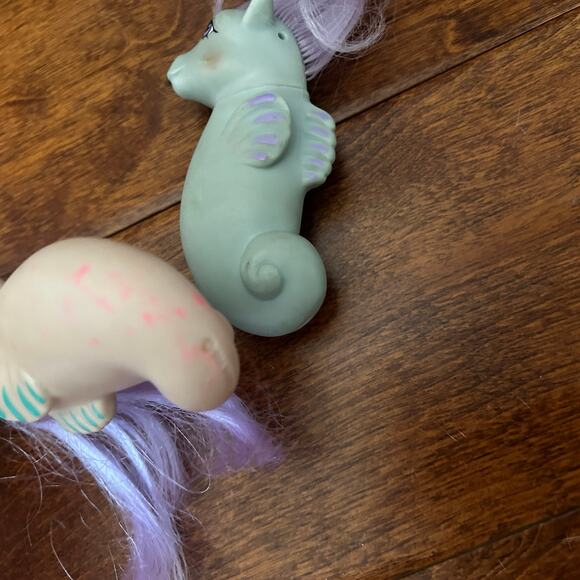 HASBRO My Little Pony G1 1984 Sea Pony Lot Seawinkle & Wavedancer - Picture 7 of 7